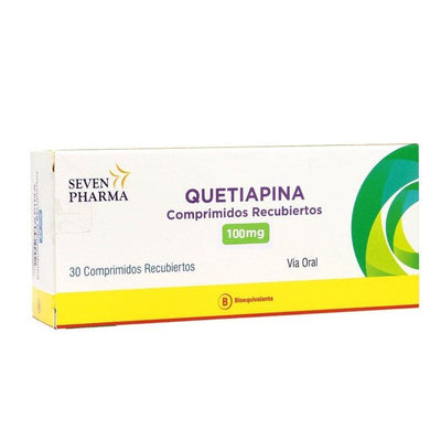 Quetiapina Comprimidos Recubiertos 100mg