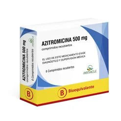 Azitromicina Comprimidos Recubiertos 500mg