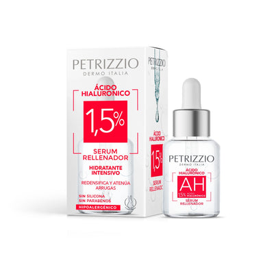 Serum Rellenador Petrizzio Acido Hialuronico 1,5% - 27 ml