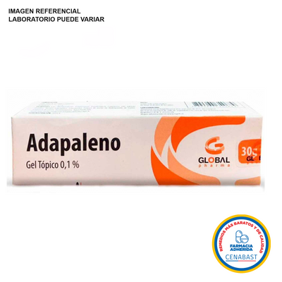 Adapaleno Gel tópico 0,1% Medicamento Cenabast