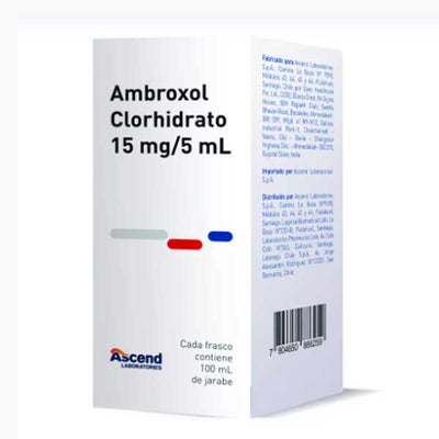 Ambroxol Infantil 15mg/5ml - Jarabe 100 ml