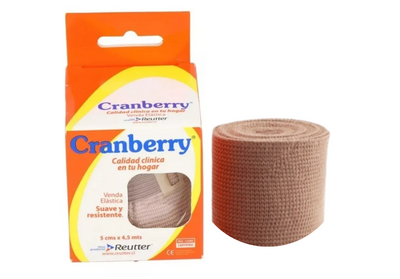 Venda Elastica 5cm x 4.5mts - 1 Rollo