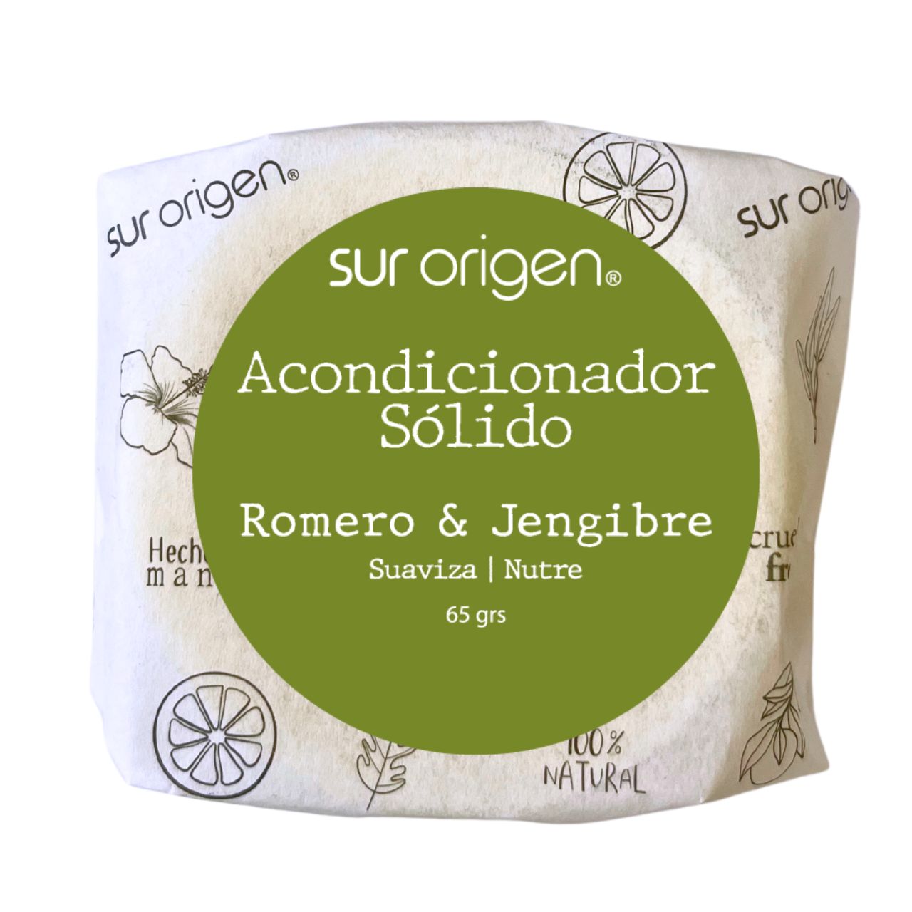 Katmandú Acondicionador Sólido Romero & Jengibre - 65g