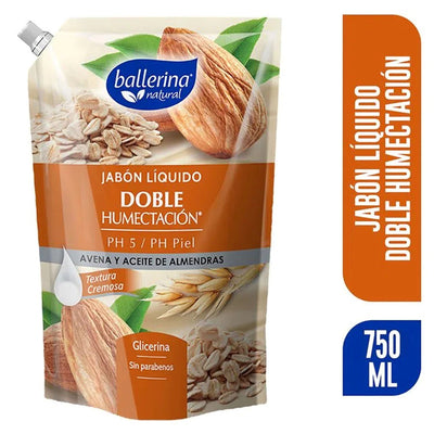 Jabón Líquido Ballerina Almendra - 750 ml