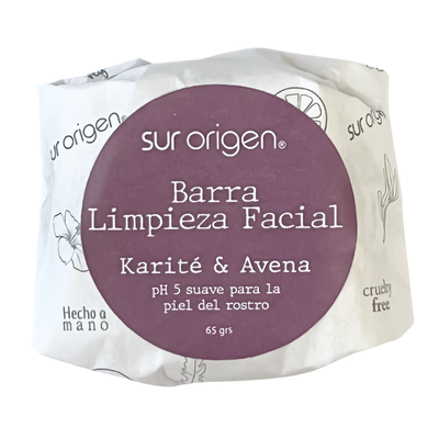 Katmandú Barra de Limpieza Facial Karité y Avena