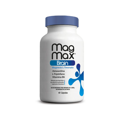 MagMax Brain - 60 Cápsulas - Farmacias Curie