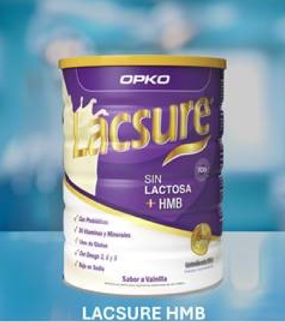 Lacsure Sin Lactosa - 850 gramos