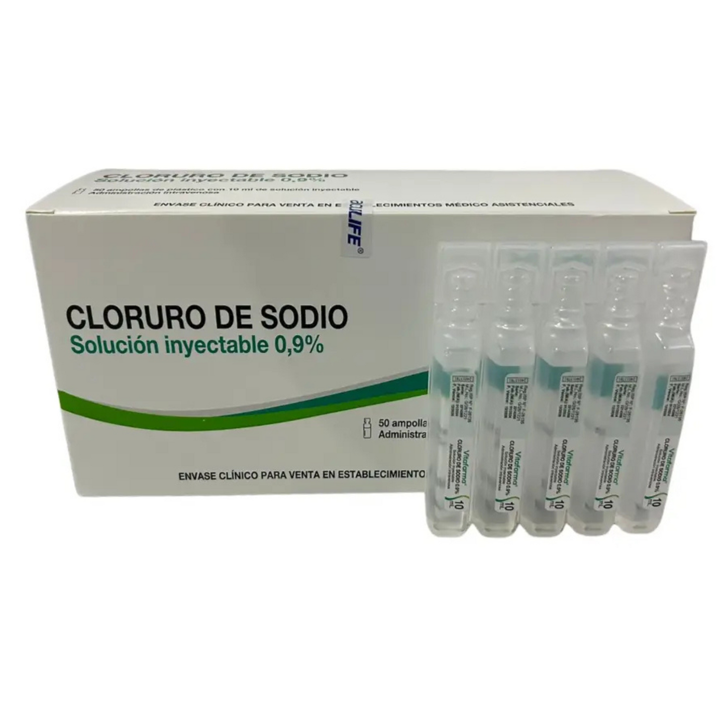 Cloruro de Sodio 0.9% - 1 Ampolla 5 ml