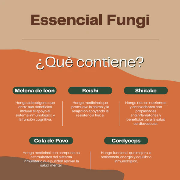 Extracto de Esencial Fungi - 30 mL
