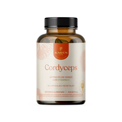 Hongo Cordyceps - 60 cápsulas