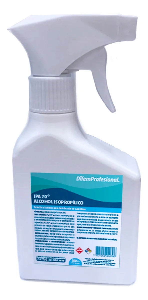 Alcohol Isopropilico 70° - 290 mL