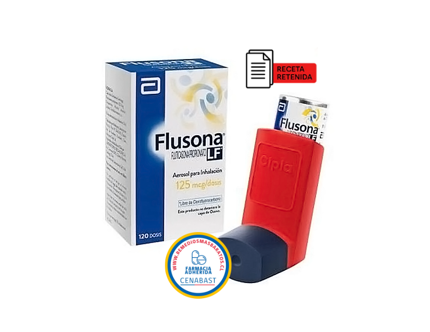 Flusona Inhalador 125 mcg - 120 Dosis - Medicamento Cenabast