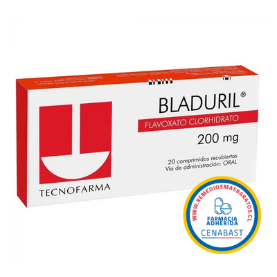Bladuril 200 mg - 20 Comprimidos Recubiertos - Medicamento Cenabast