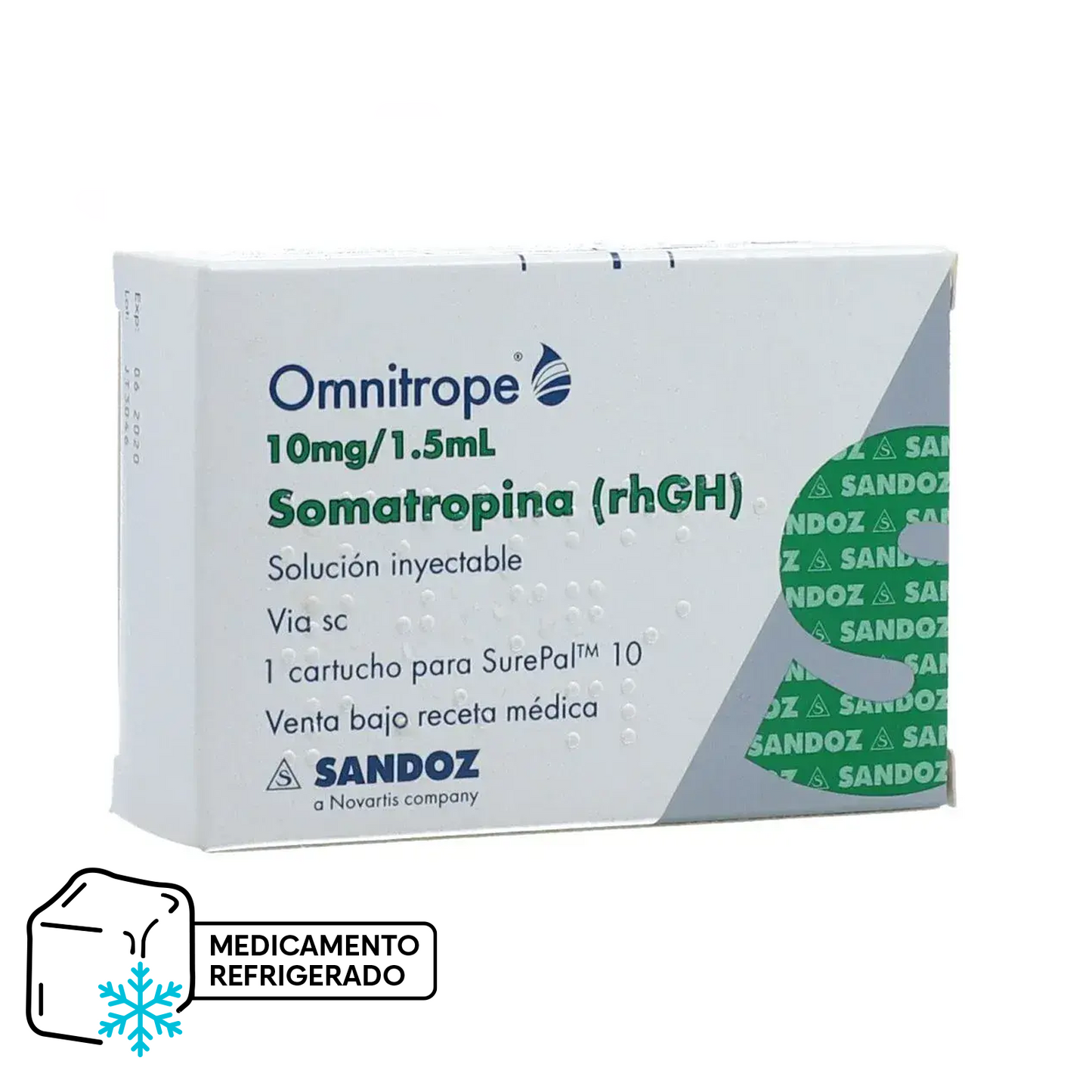 Omnitrope Solución Inyectable 10mg/1,5ml