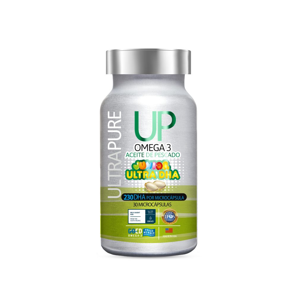 Omega 3 UP Junior - 30 Microcápsulas - Farmacias Curie