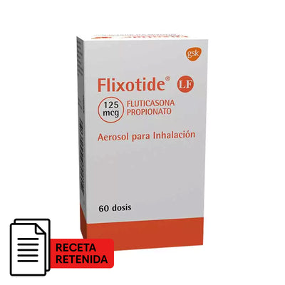 Flixotide Aerosol para Inhalación 125mcg - Farmacias Curie