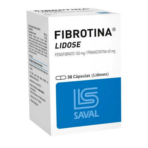 Fibrotina Lidose Cápsulas | Farmacias Curie - Envíos a todo Chile