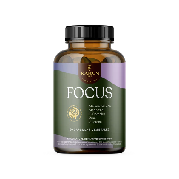 Focus Claridad Mental Y Cognitiva - 60 Capsulas