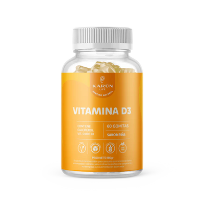 Vitamina D3 800 UI - 60 Gomitas