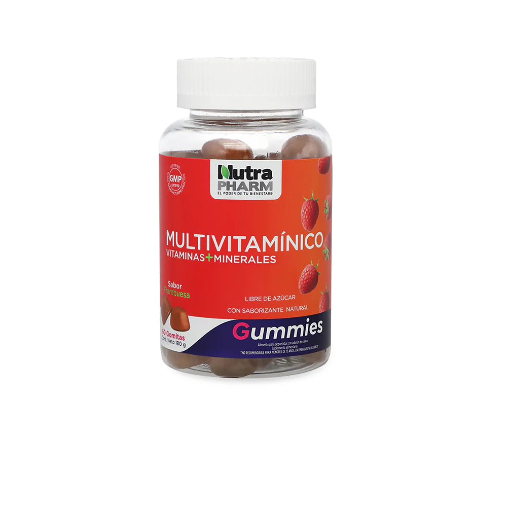 Multivitamínico Masticable - 60 Gomitas - Farmacias Curie