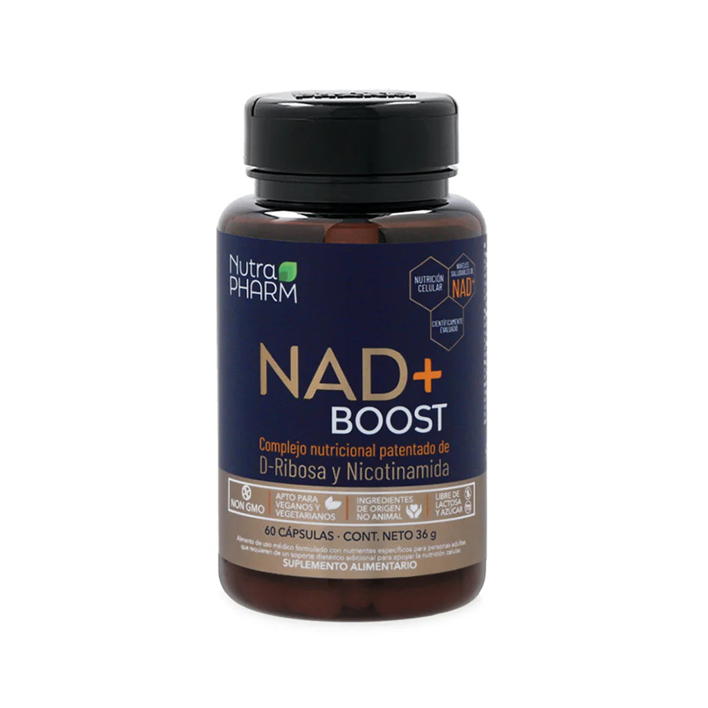 Nad+ Boost - 60 Cápsulas - Farmacias Curie