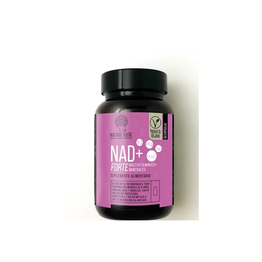 NAD+ Forte + Multivitaminico - 60 Capsulas - Farmacias Curie