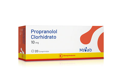 Propranolol Comprimidos 10mg