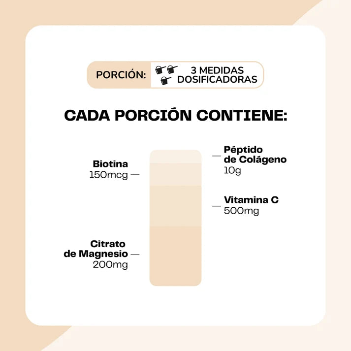 Péptidos de Colágeno Sin Sabor - 321 Gramos