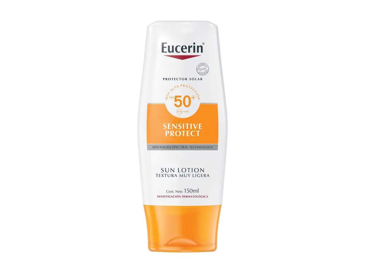 Eucerin Sun Light Lotion 150 ml FPS 50 - Farmacias Curie