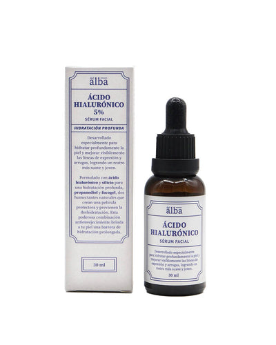 Apícola Del Alba Serum Facial Ácido Hialurónico 5% - 5mL