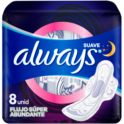 Always Toalla Higienica Flujo Super Abundante