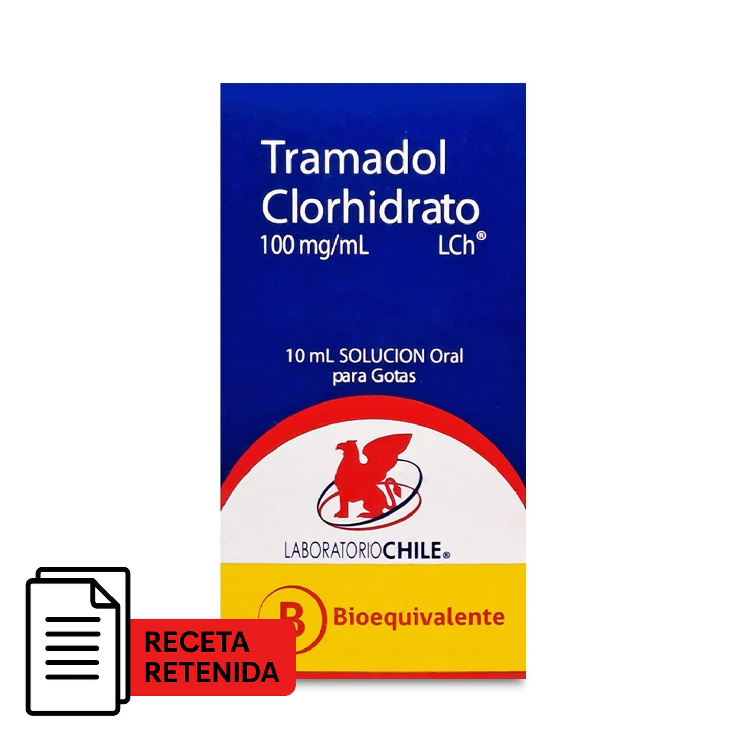 Tramadol Gotas 100mg/ml - 10ml