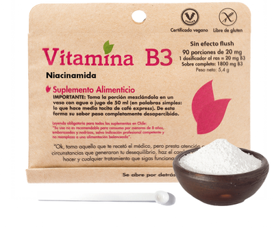 Vitamina B3 Polvo - 90 Porciones