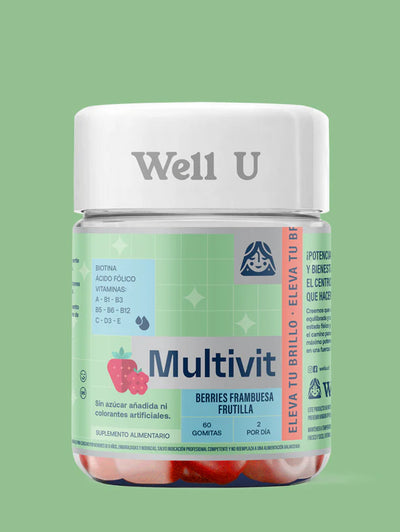 Well U Multivit - 60 Gomitas