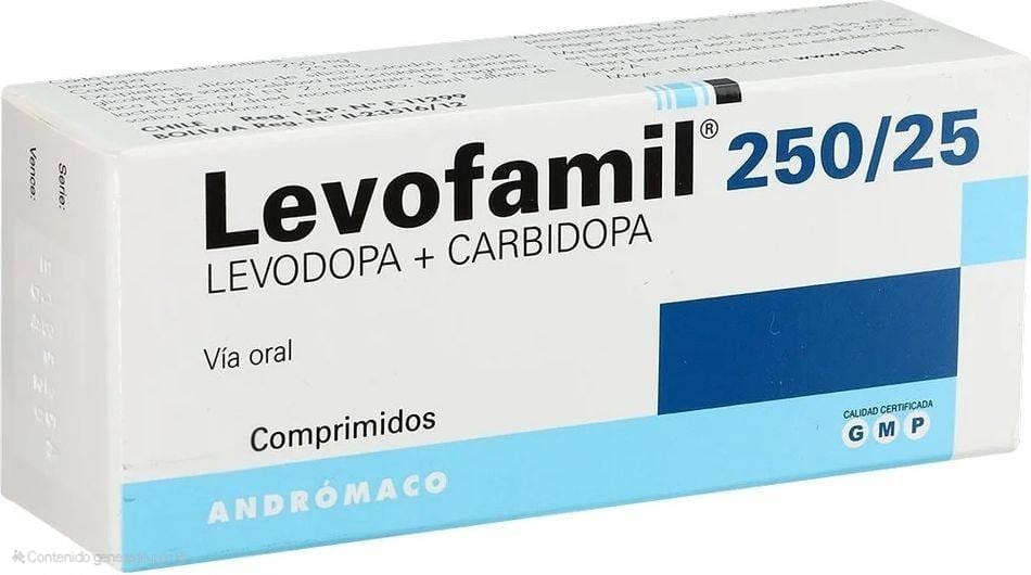 Levofamil 250/50mg - 100 Comprimidos
