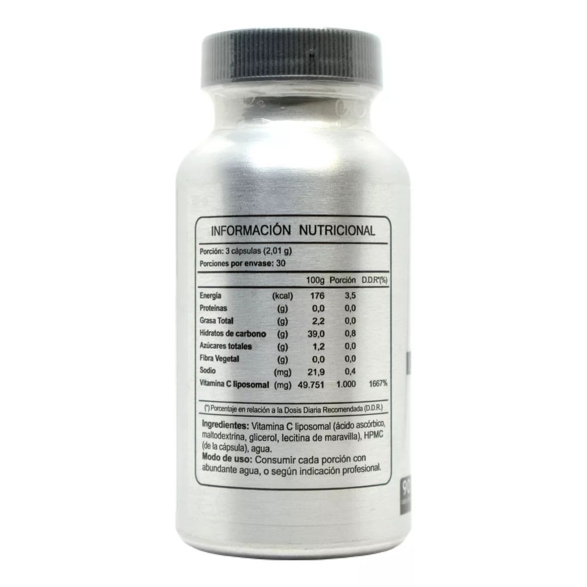 Vitamina C Liposomal - 90 Cápsulas