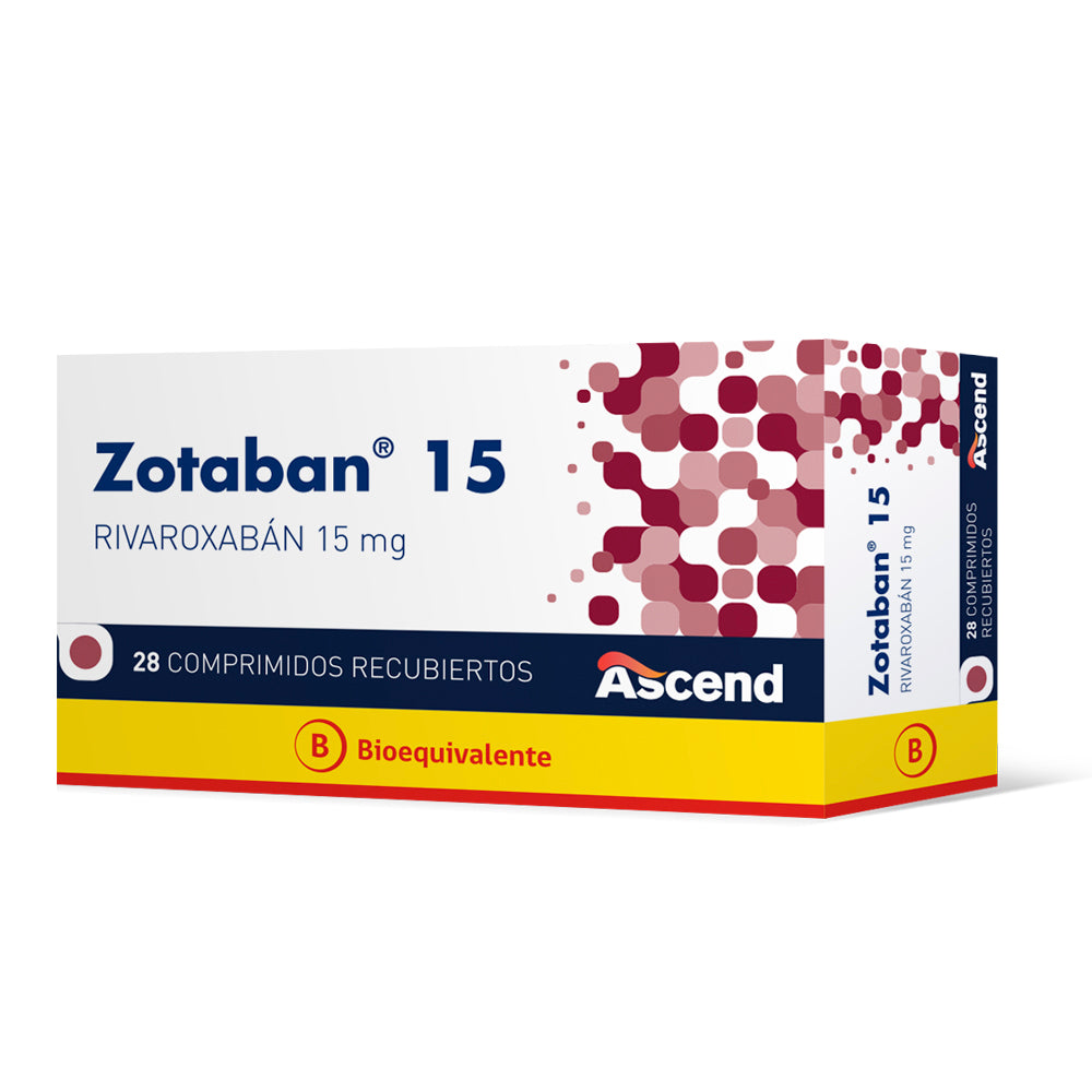Zotaban 15mg - 28 Comprimidos Recubiertos - Farmacias Curie
