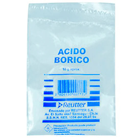 Acido Bórico 10 gramos