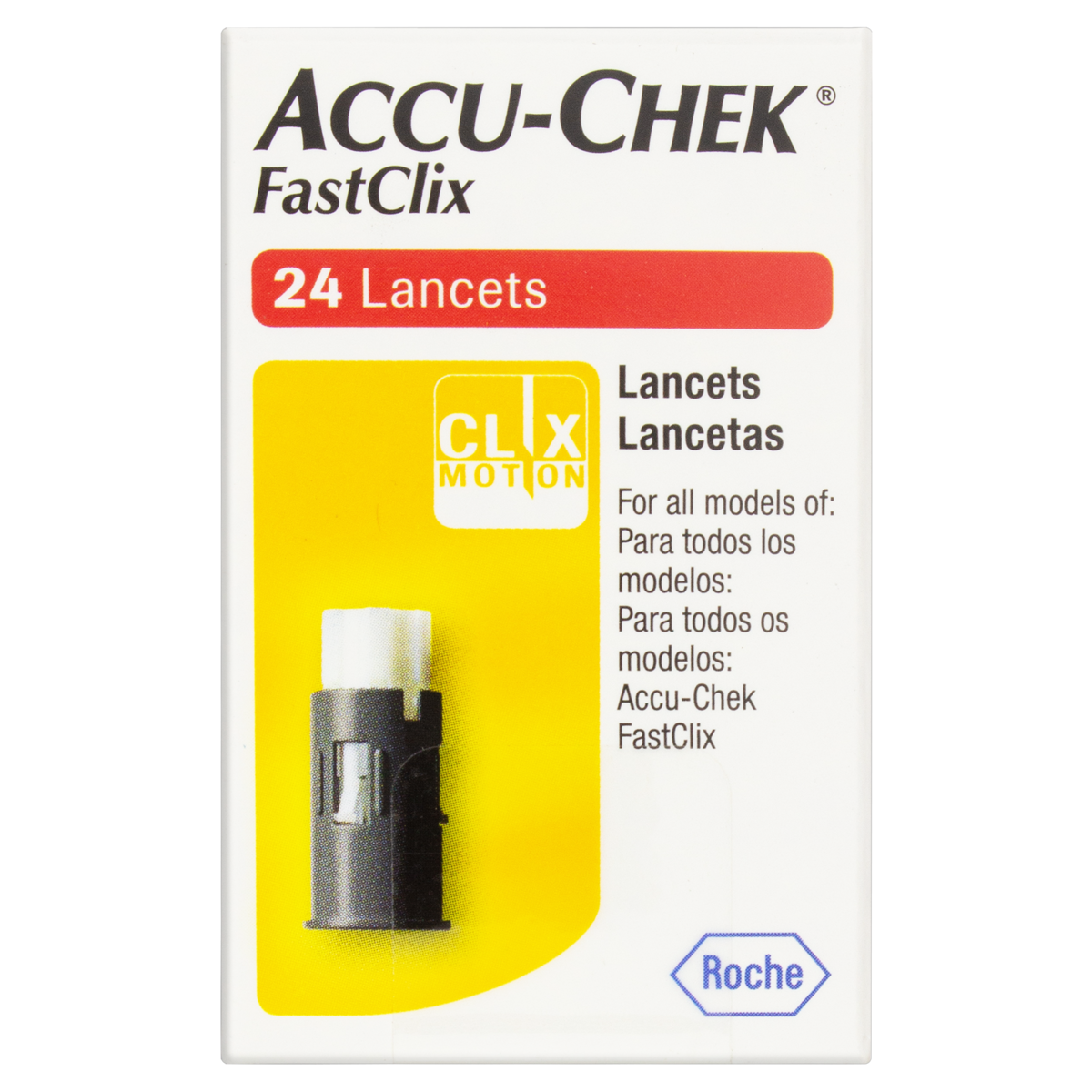 Accu-Chek Fast Click - 24 Lancetas