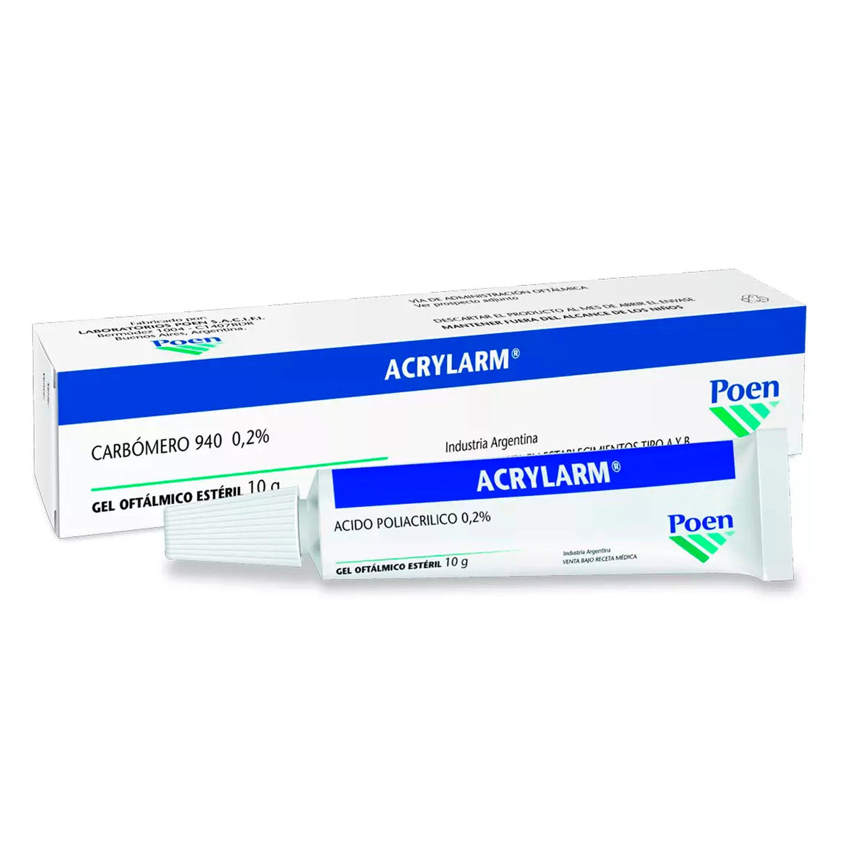 Acrylarm Gel Oftálmico 0,2% | Farmacias Curie - Envíos a todo Chile
