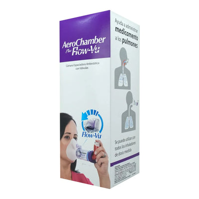 Aerochamber Plus Adulto - Máscara Pequeña