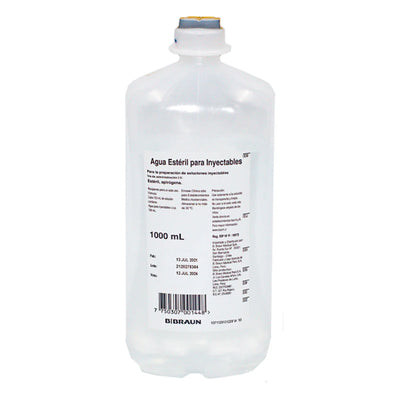 Agua Bidestilada 1000 ml