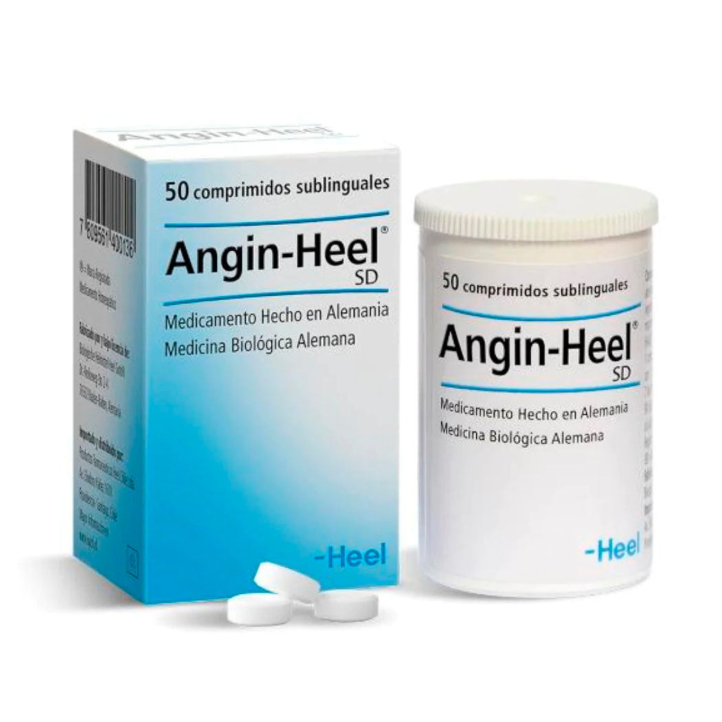 Angin-heel Comprimidos Sublinguales - Farmacias Curie