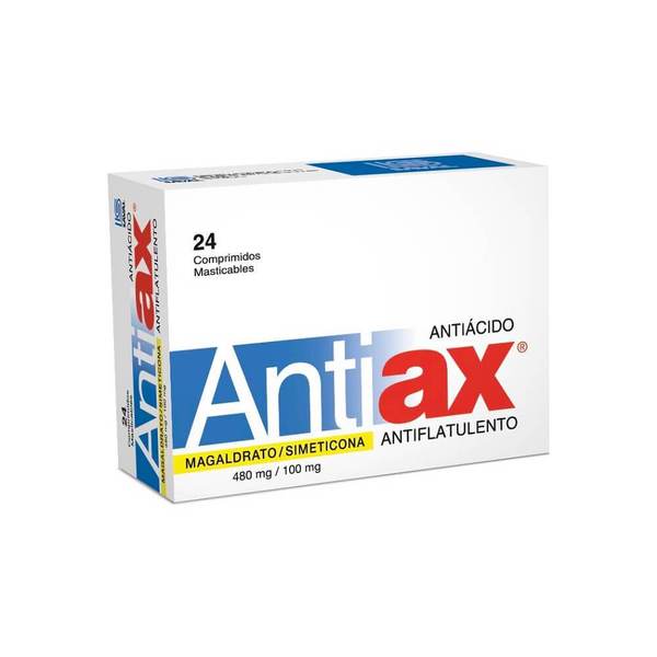 Antiax - 24 Comprimidos Masticables - Farmacias Curie