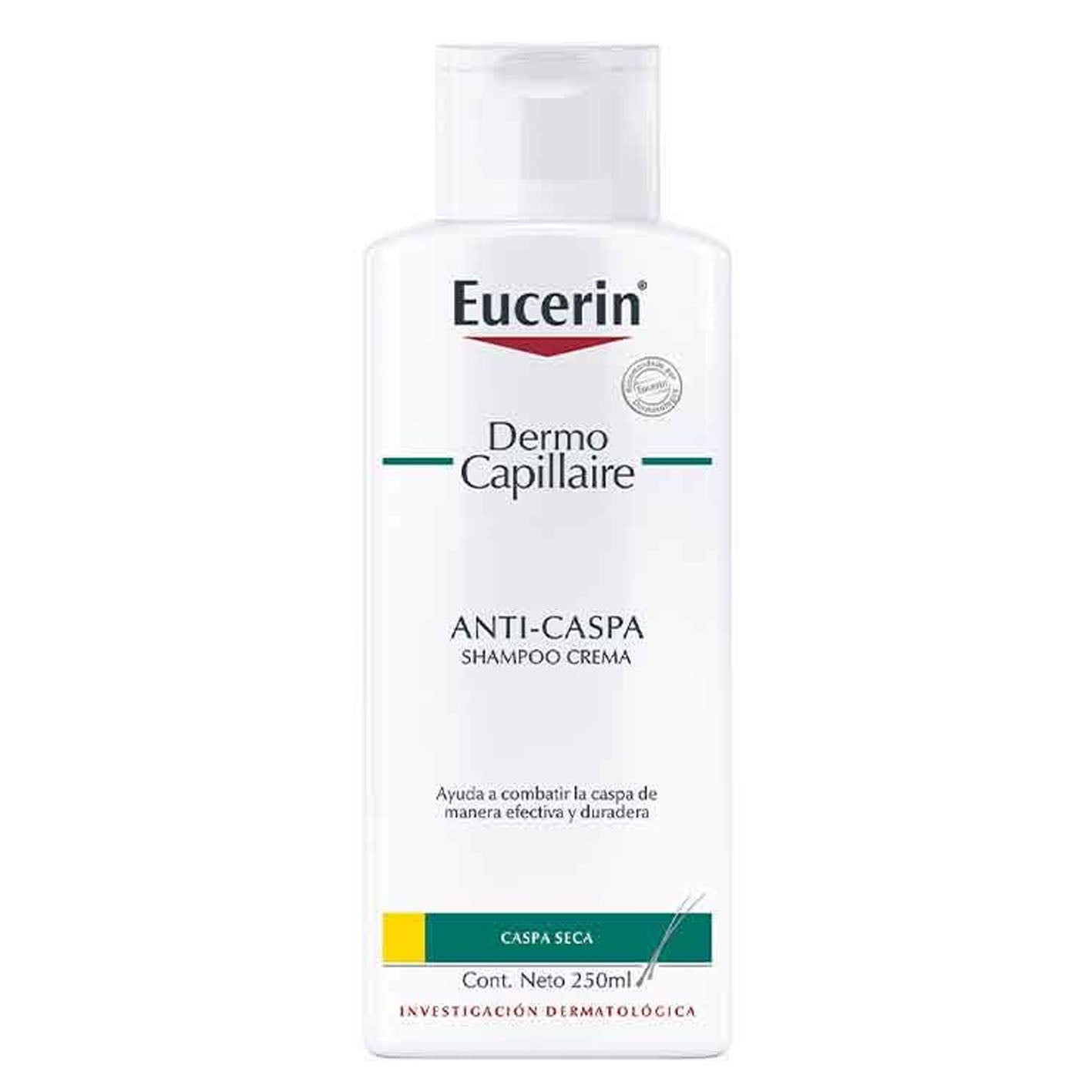 Eucerin Dermo Capillaire Shampoo Crema Anti-Caspa Seca - Farmacias Curie