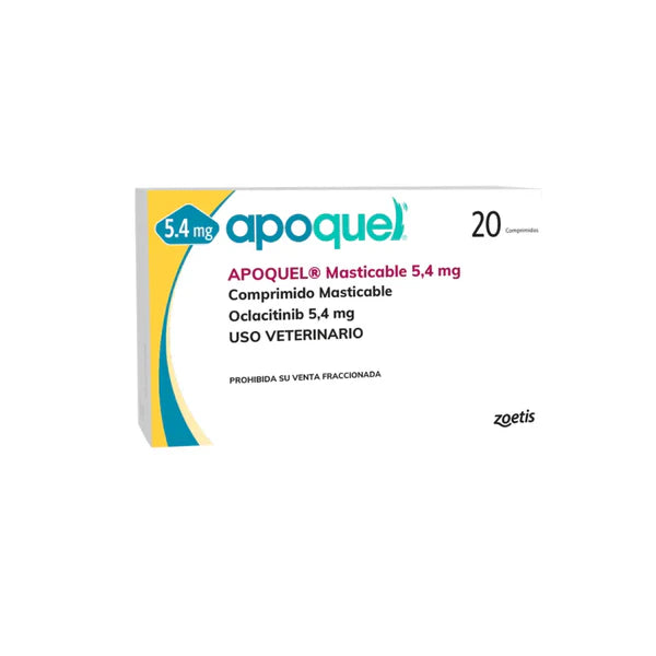 Apoquel 5,4 mg - 20 Comprimidos Masticables