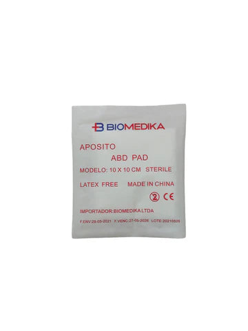 Aposito Absorbente 10x10 cms