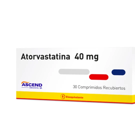 Atorvastatina 40 mg Comprimidos Recubiertos