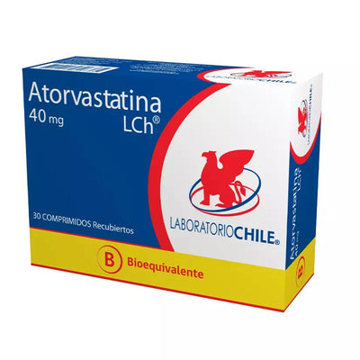 Atorvastatina Comprimidos Recubiertos 40mg