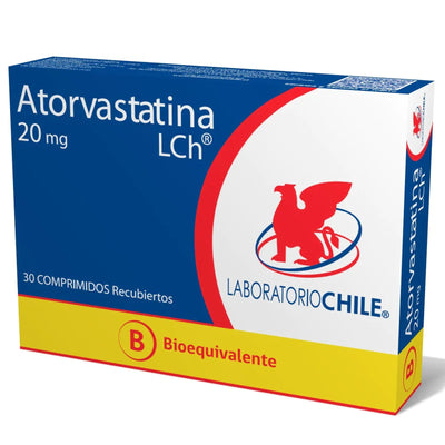 Atorvastatina Comprimidos Recubiertos 20mg